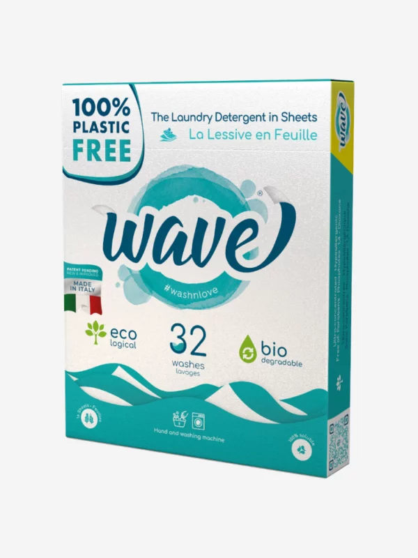 Wave Washing The Laundry detergent in Sheets