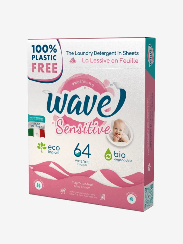 Wave Washing The Laundry detergent in Sheets