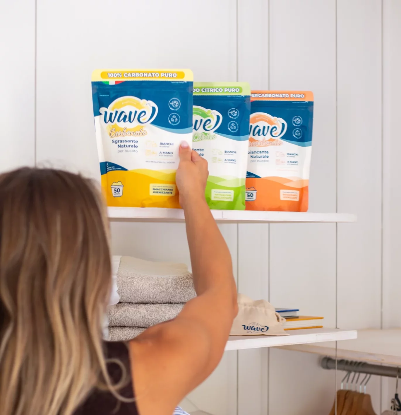 Additivi naturali Wave Carbonato, Percarbonato di sodio e Acido Citrico